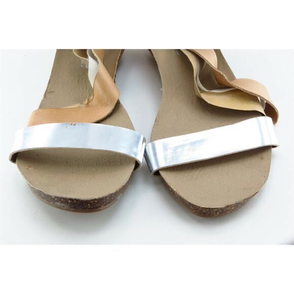 Kenneth Cole Reaction Sz 6 M Brown Ankle Strap Leather‎ Women Sandals Greatness - Picture 2 of 8